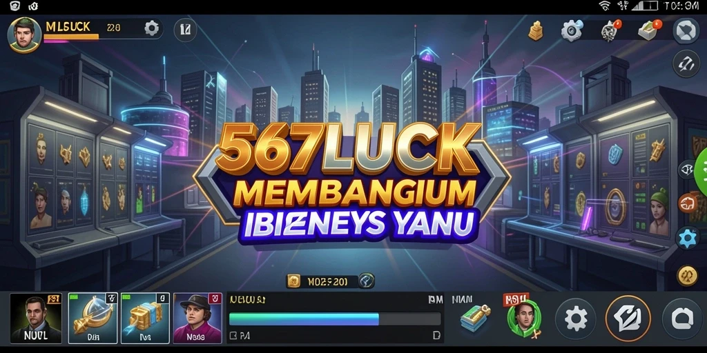 Gameplay seru 567LUCK yang menantang dan interaktif.