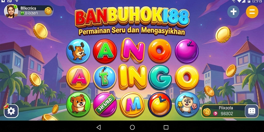 Tampilan gameplay seru di BANBUHOKI88 dengan pengalaman Bingo yang mengesankan.