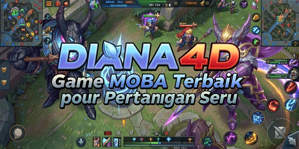 Tampilan gameplay menarik di DIANA4D yang penuh aksi.
