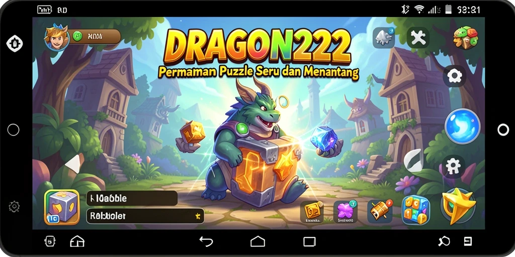 Tampilan gameplay menantang di DRAGON222 dengan berbagai puzzle.