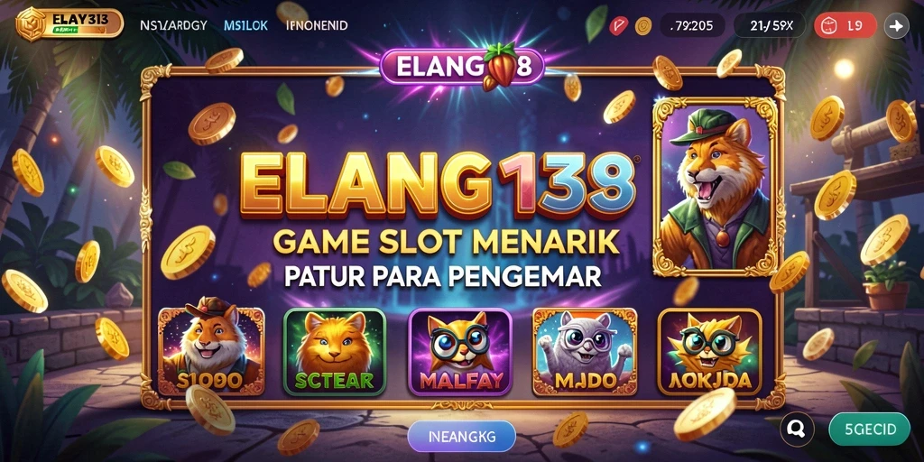 Gameplay menarik dari ELANG138 dengan desain Slot yang memukau.