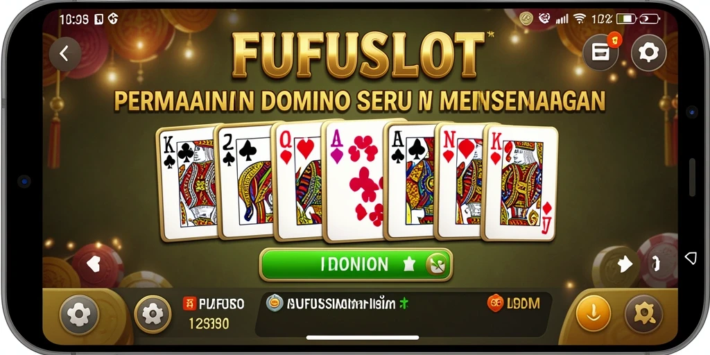 Tampilan gameplay FUFUSLOT yang menarik dan mengasyikkan.