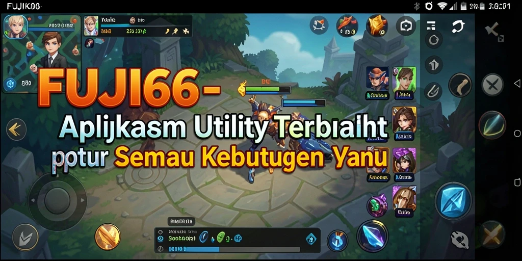 Tampilan antarmuka pengguna FUJI66 yang intuitif dan mudah digunakan.