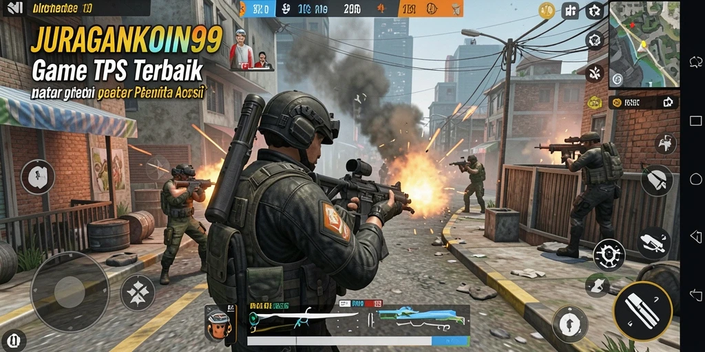 Tampilan seru dari gameplay JURAGANKOIN99 dengan aksi mendebarkan.