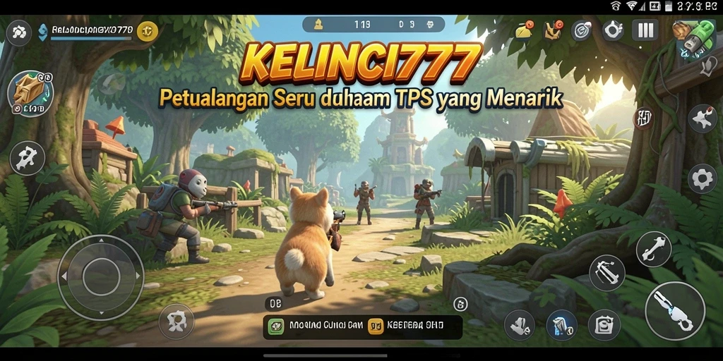 Gameplay seru dan mendebarkan dari KELINCI777 di aksi TPS.