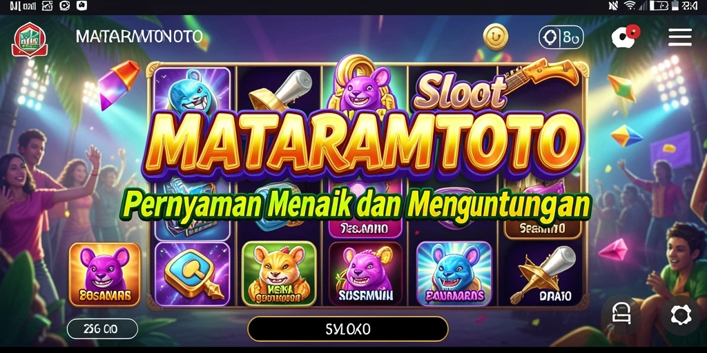 Tampilan menarik gameplay Slot di MATARAMTOTO.