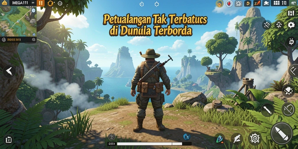 Gameplay menarik di dunia terbuka MEGA111.