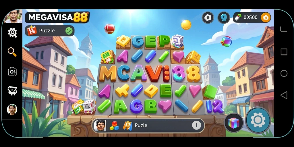 Gameplay menantang dan seru dari MEGAVISA88.