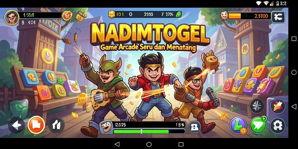 Tampilan gameplay seru dari NADIMTOGEL yang penuh tantangan.