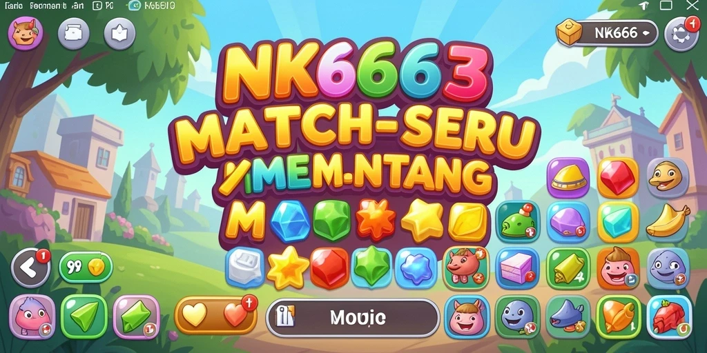 Gameplay NK666 yang seru dan penuh warna.