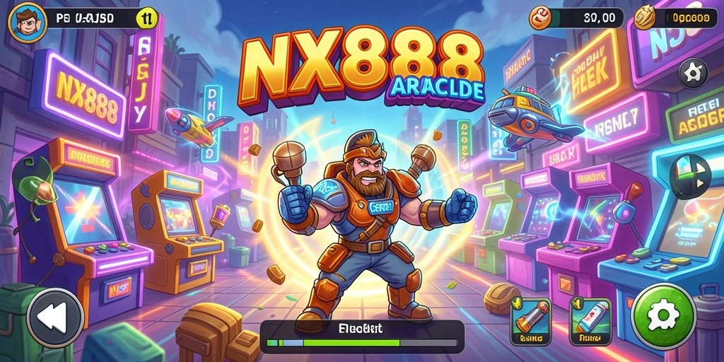 Gameplay seru dan menantang dari NX888 yang menghibur.