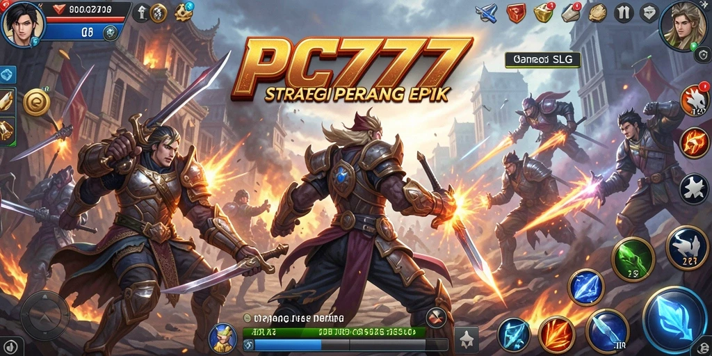 Tampilan gameplay PC777 yang menegangkan dan strategis.