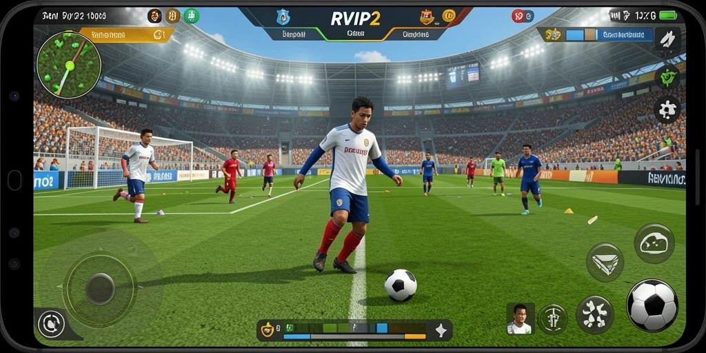 Tampilan gameplay seru dan grafis memikat di RVIP2.